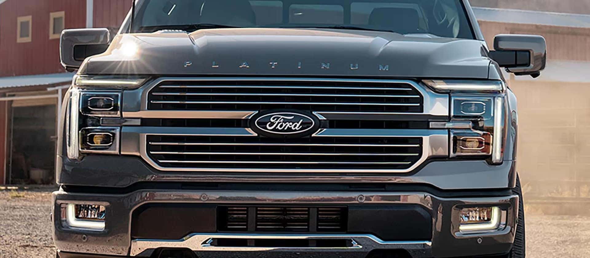 Ford F-150 grille with signature LED lighting