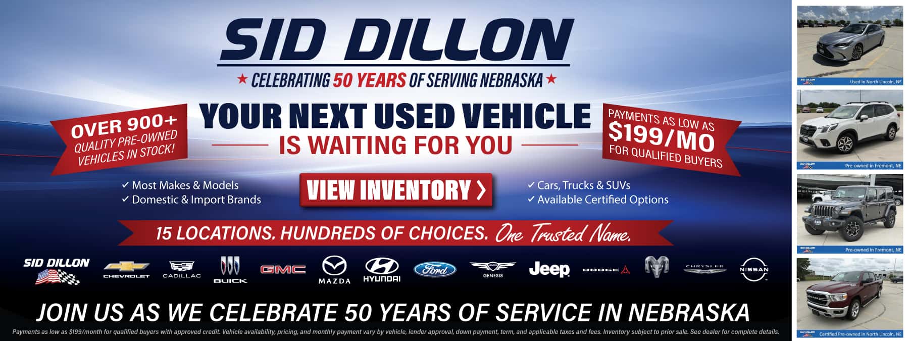 Used Vehicle Promo July 2026