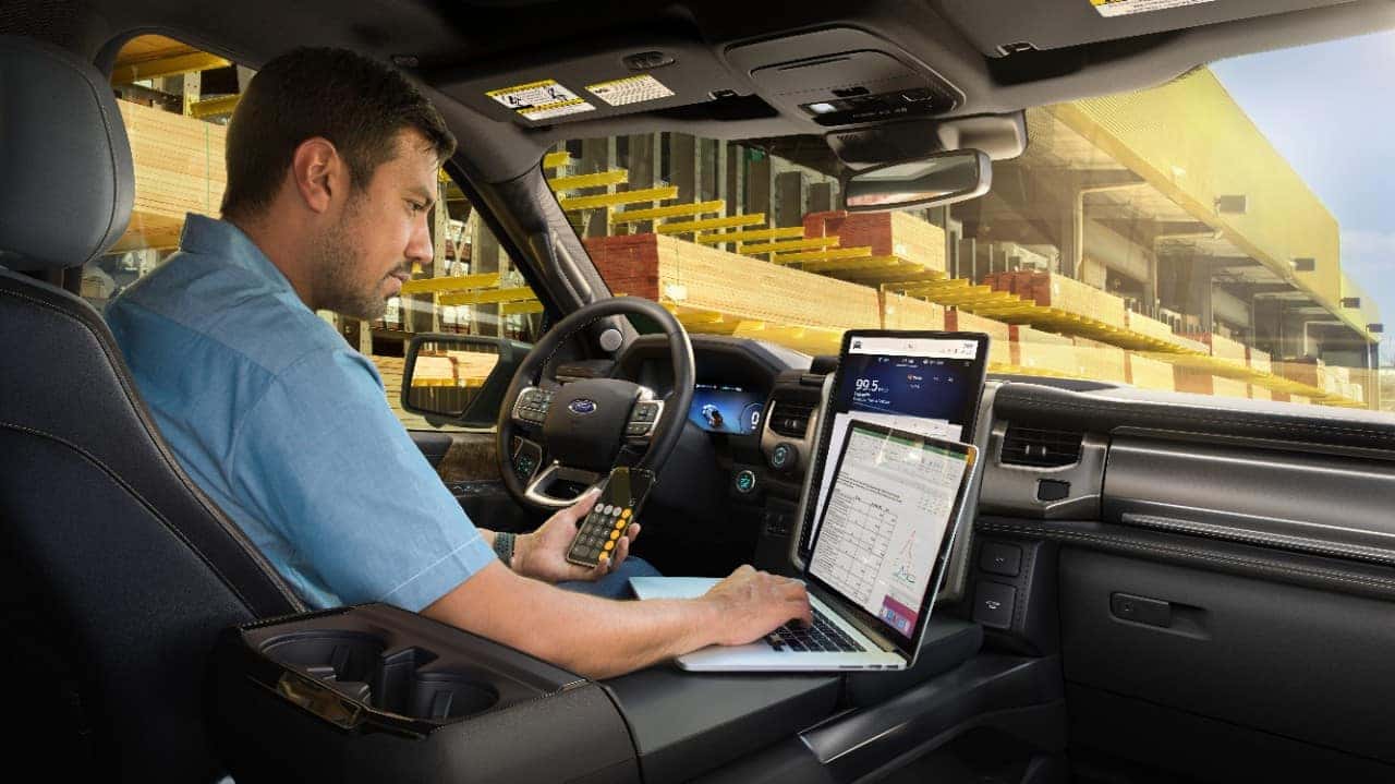 2022 F-150 Lightning Interior