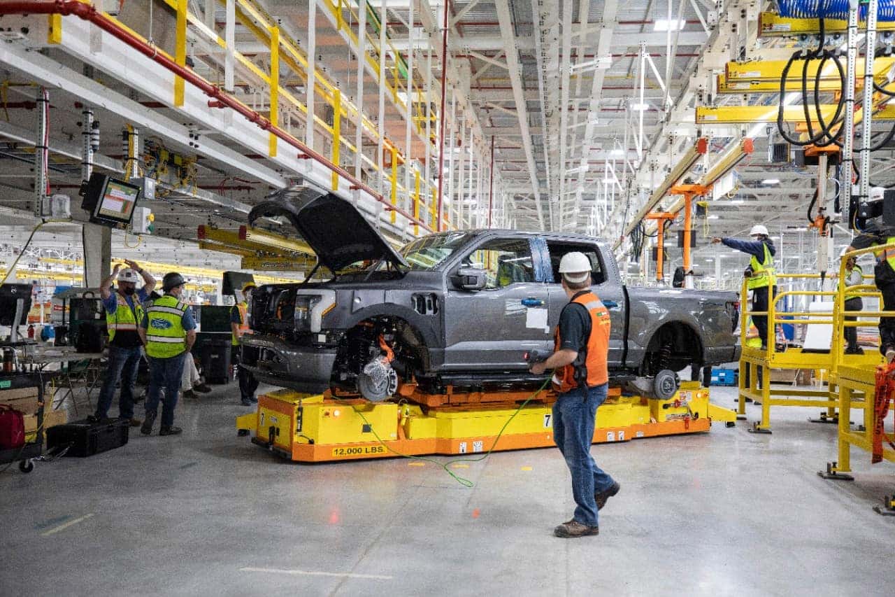 F-150 Lightning Production