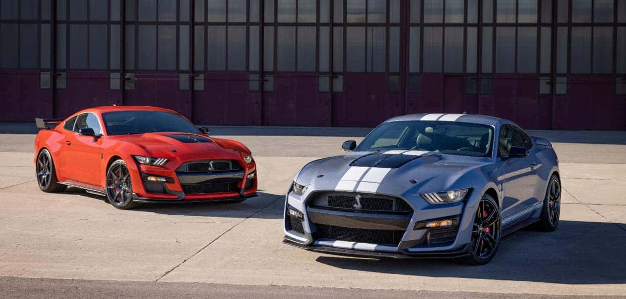 2022 Ford Mustang Shelby GT500 and Heritage
