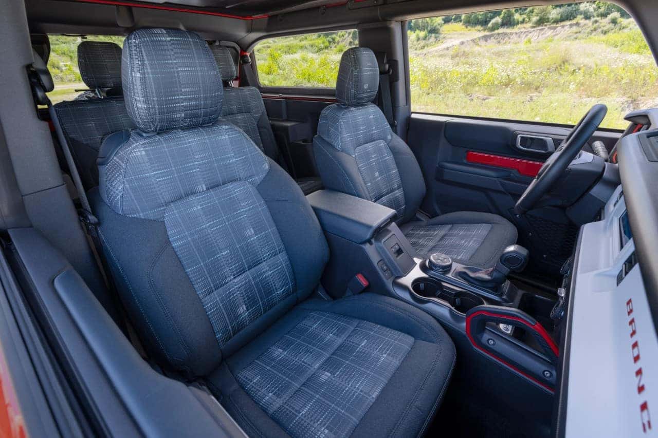 2023 Bronco Heritage Edition Interior