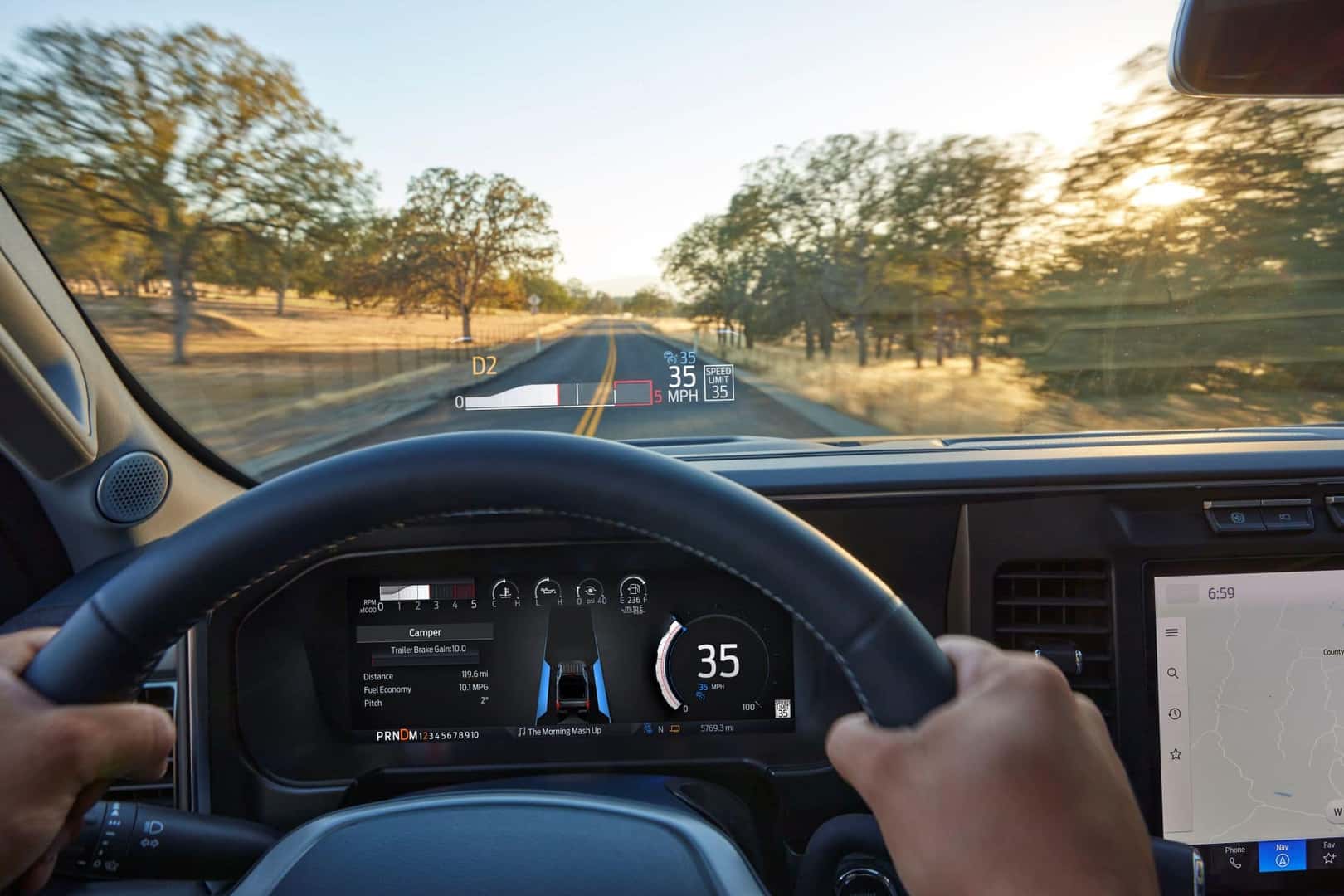 Head-Up Display_2023 Ford Super Duty_2023 Ford Super DutyN