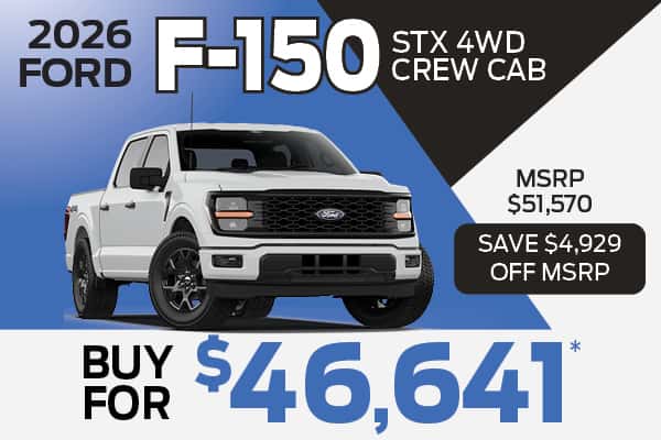 2026 FORD F-150 STX CREW CAB