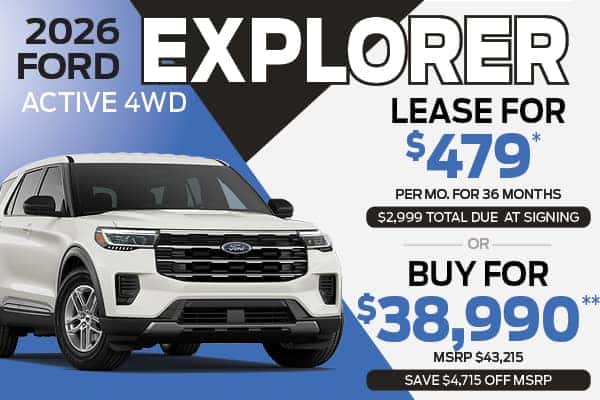2026 FORD EXPLORER ACTIVE 4WD