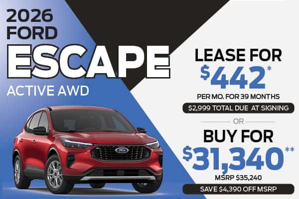 2026 FORD ESCAPE 
