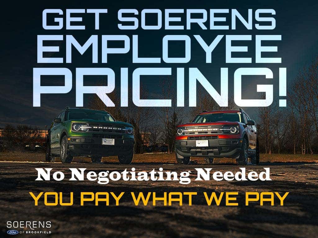 Soerens Employee Pricing