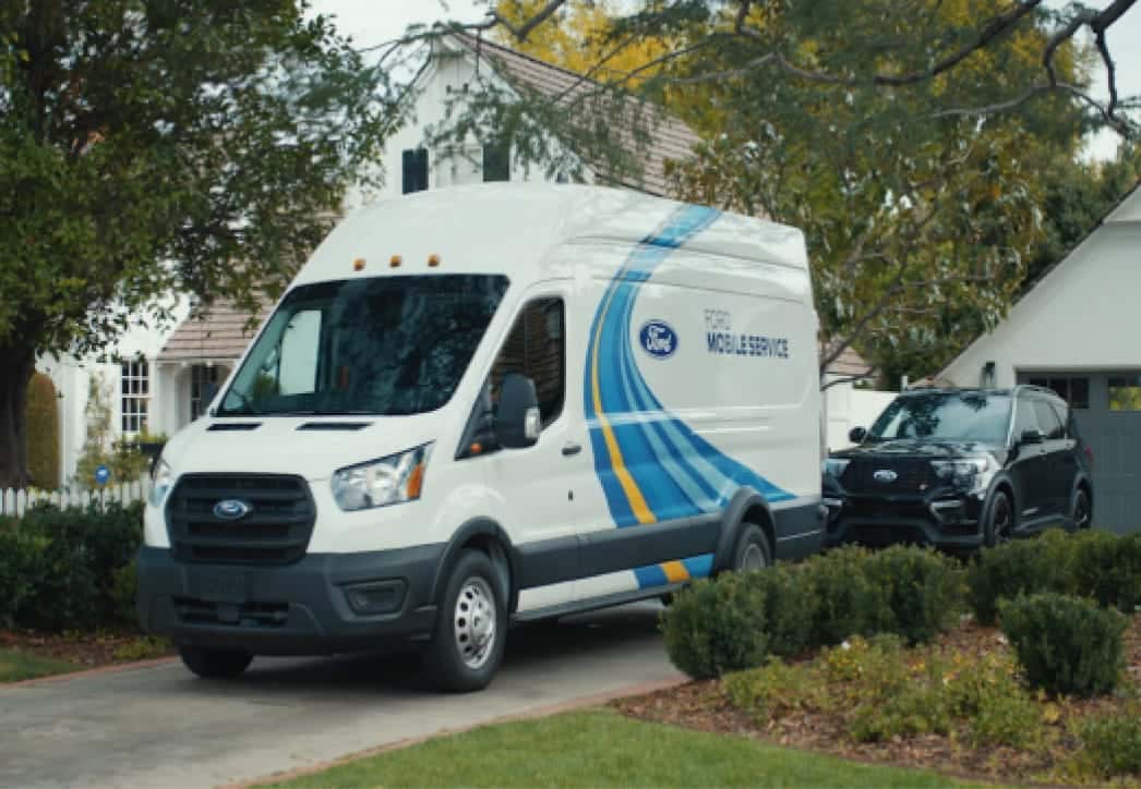 mobile service van