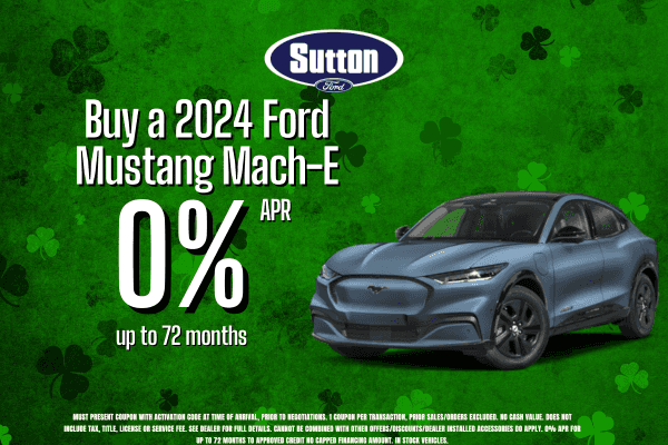 2024 Ford MACH-E Special APR