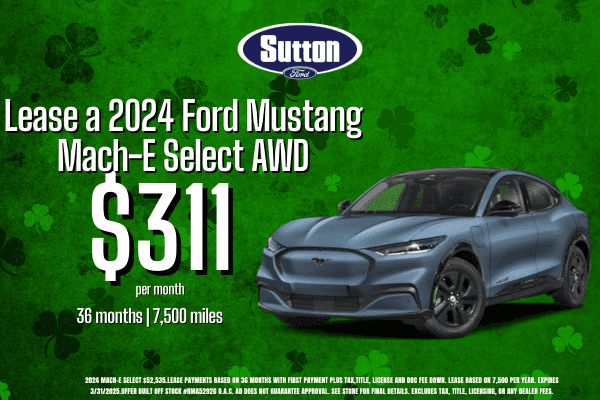 2024 Ford MACH-E Lease Offer