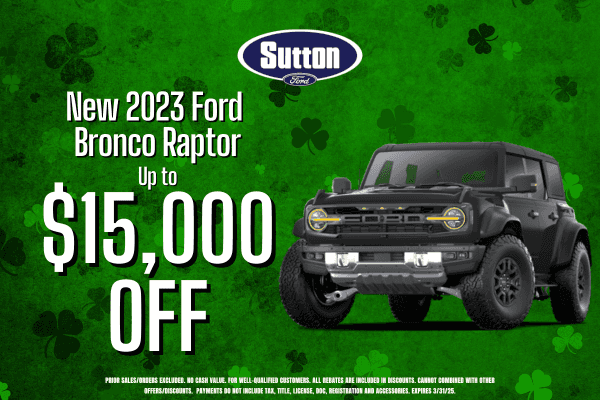 2023 Ford Bronco Raptor 