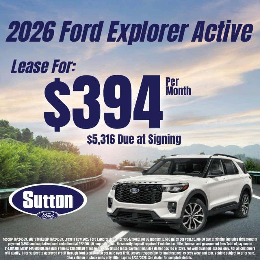 2026 Ford Explorer 