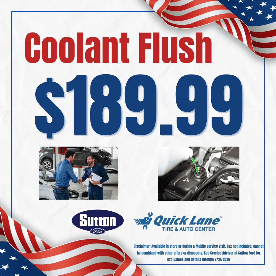 Sutton Ford | Coolant Flush