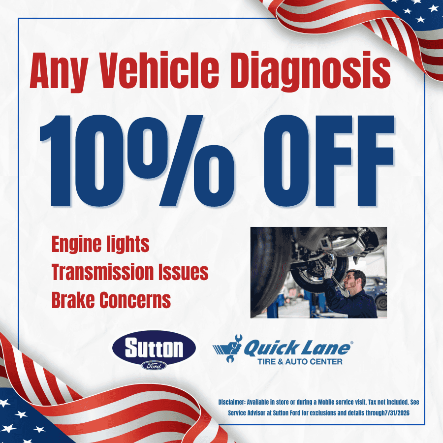 Sutton Ford | 10% Off Vehicle Diagnosis