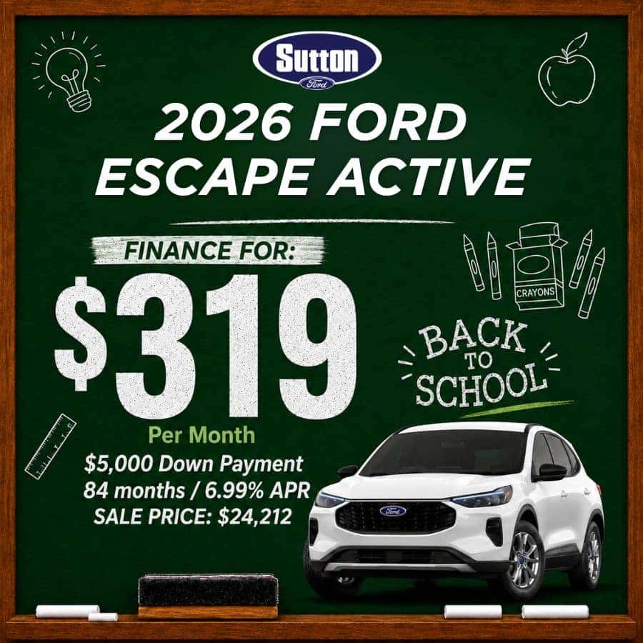 2026 Ford Escape Active