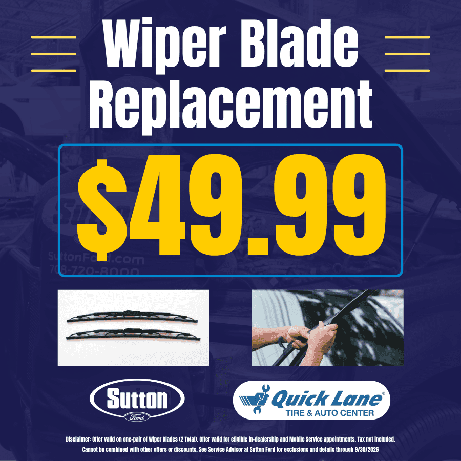 Sutton Ford | Wiper Blade Replacement