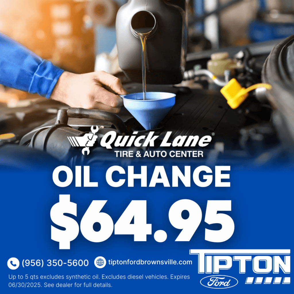 June 2025 Oil Change Coupon