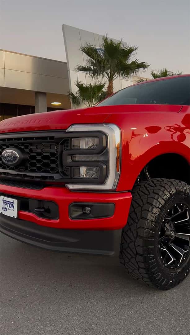 Custom Red Truck Accessories in Brownsville TX