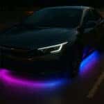 Car With Underglow Lights