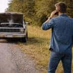 Broken Down Car
