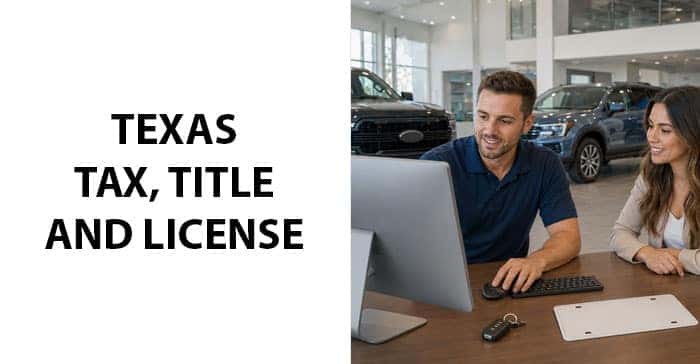 Texas Tax, Title, and License