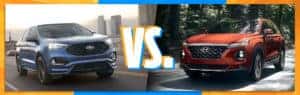 2020 Ford Edge v 2020 Hyundai Santa Fe