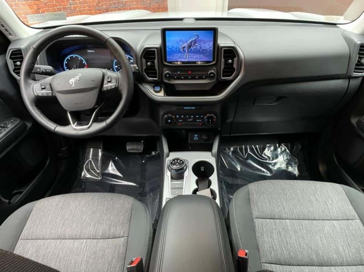 Bronco sport near me gray interior of vehicle