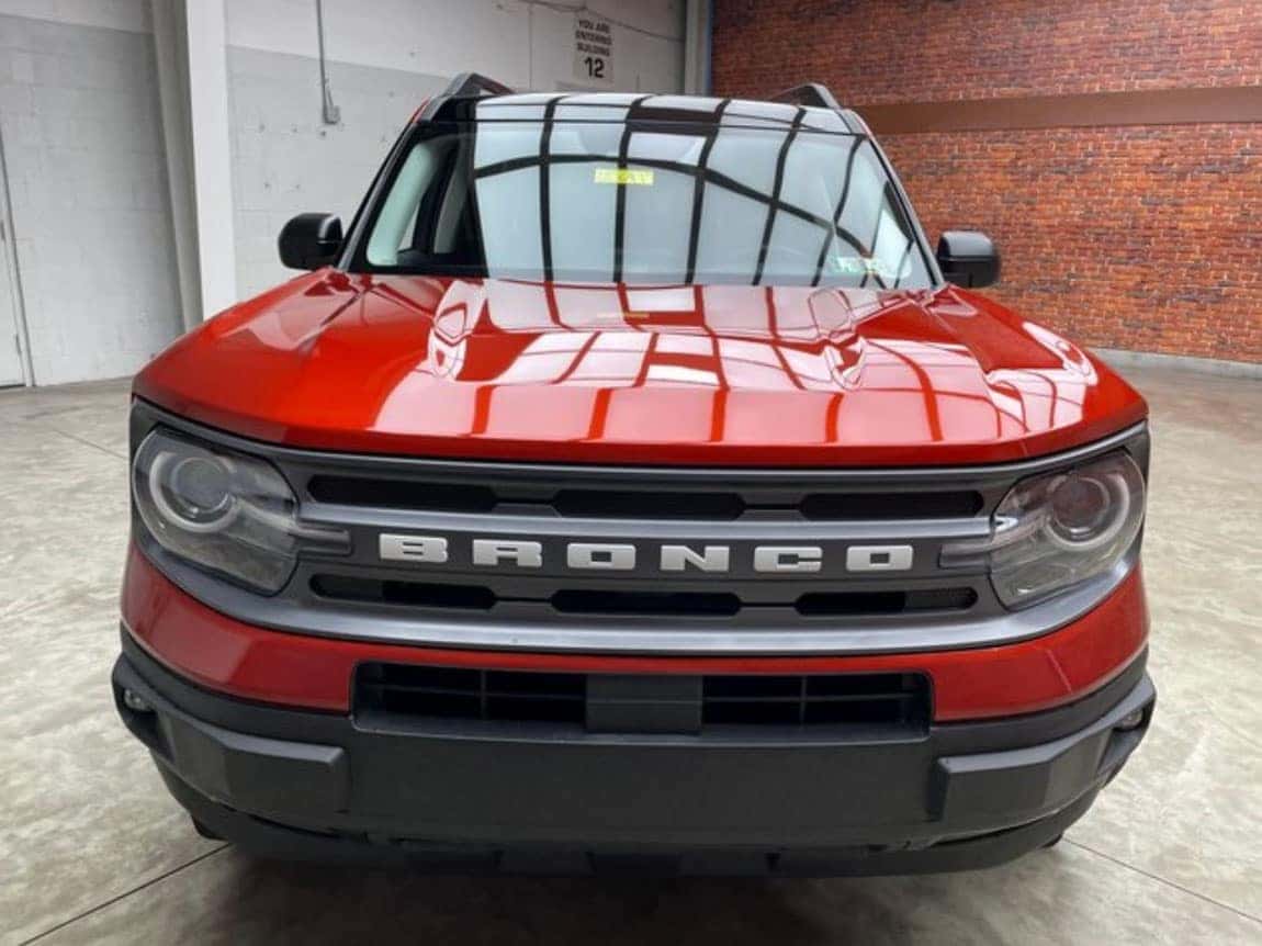 2023 red ford bronco sport for sale near me front grille