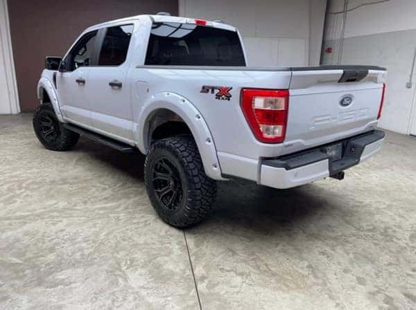 White Ford F-150 STX truck at Tom Masano Ford in PA