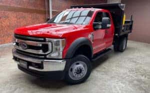 red utility truck for sale near me