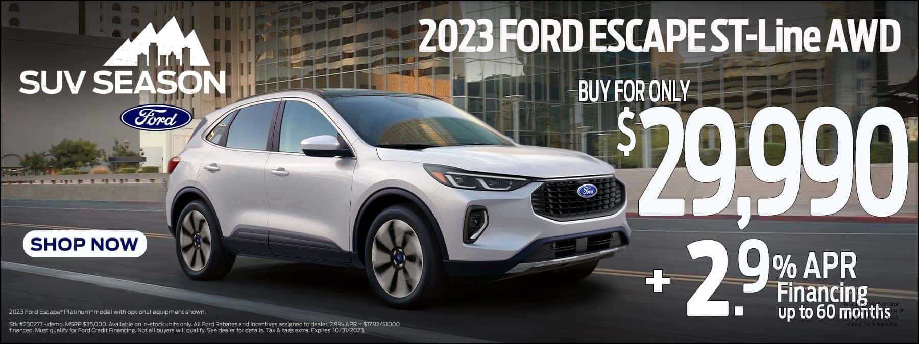 Buy New 2023 Escape Reading PA