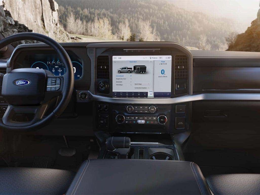 2025 F150 interior