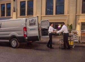 Ford E-Transit work van