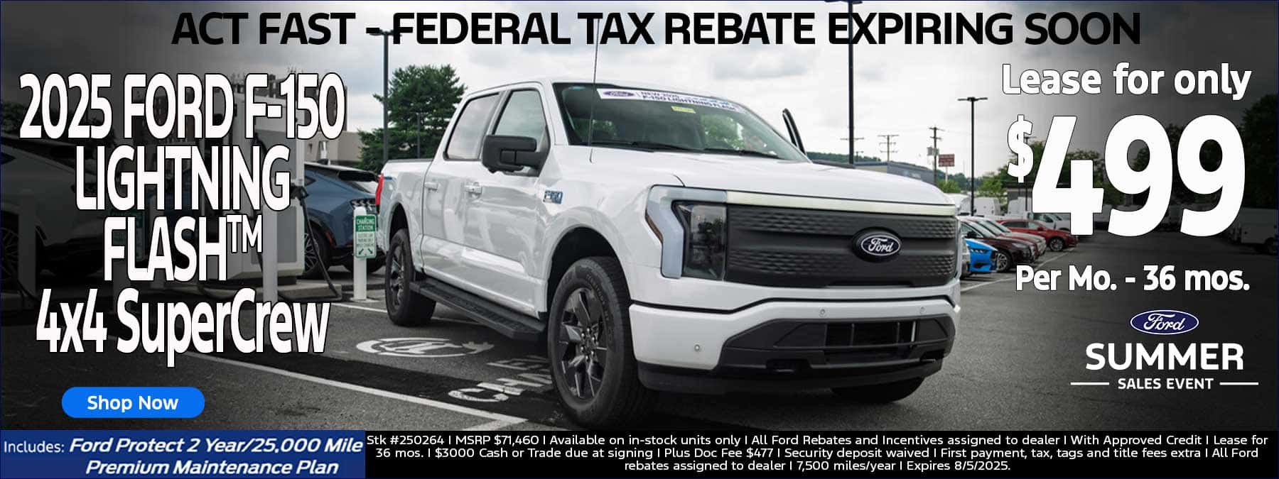 2025 Ford Lightning for sale near me in Reading PA at Tom Masano Ford, summer specials