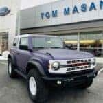 Purple Bronco for sale near me at Tom Masano Ford