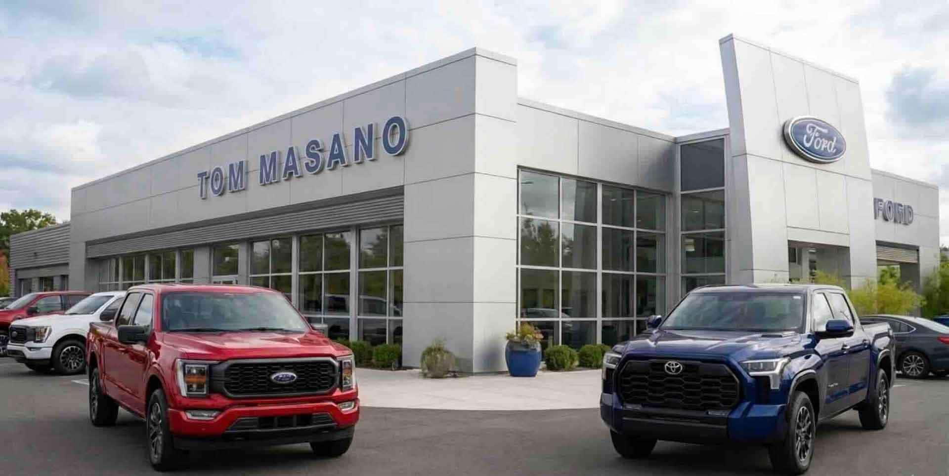 Ford F-150 versus Toyota Tundra at Tom Masano Ford in Berks County