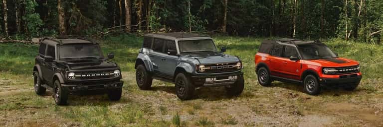 2026 ford bronco lineup