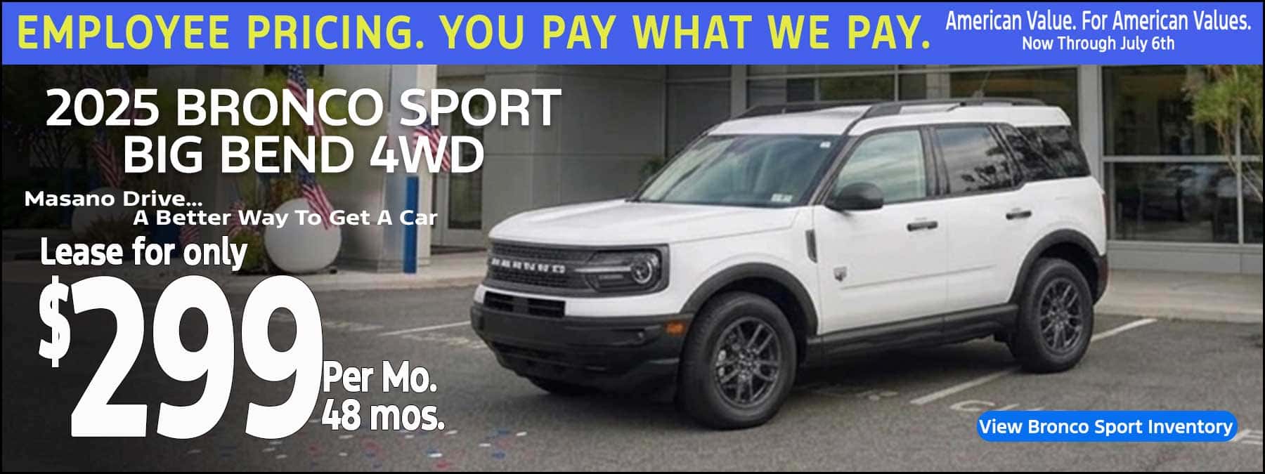 2025 Bronco Sport Big Bend® 4WD in Berks County, PA