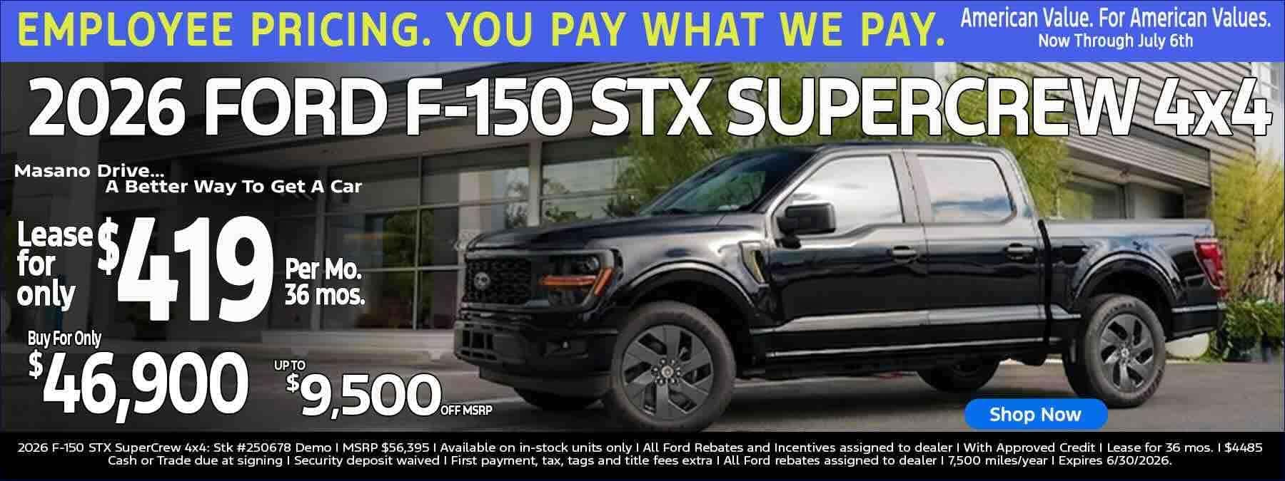 2026 Ford F-150 STX Supercrew 4x4 in Berks County, PA