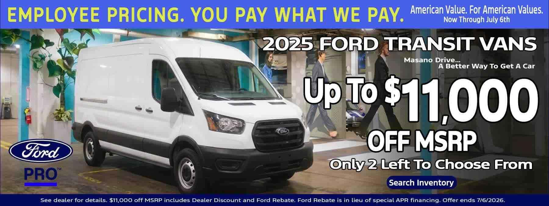2025 Ford Transit vans for sale in Reading, PA