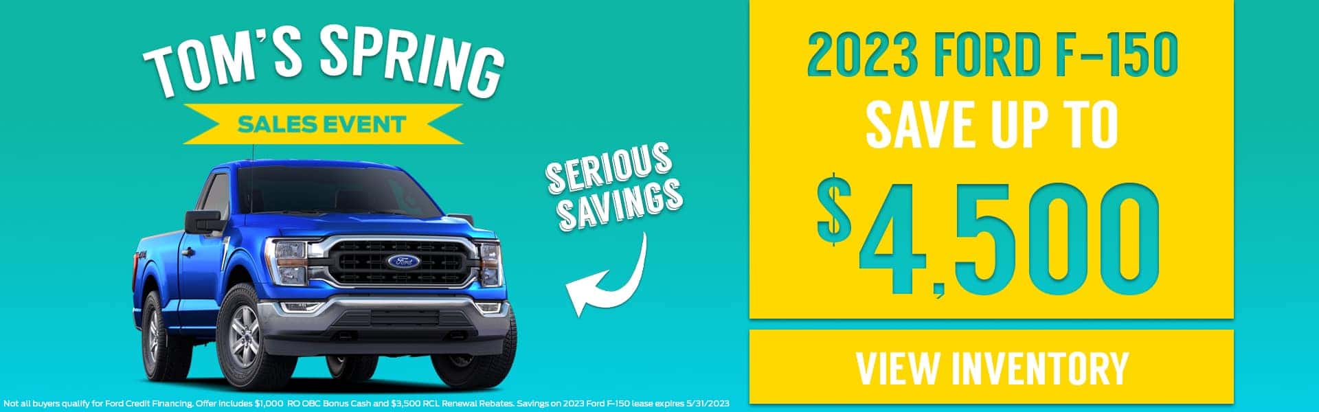 F-150 Spring Savings