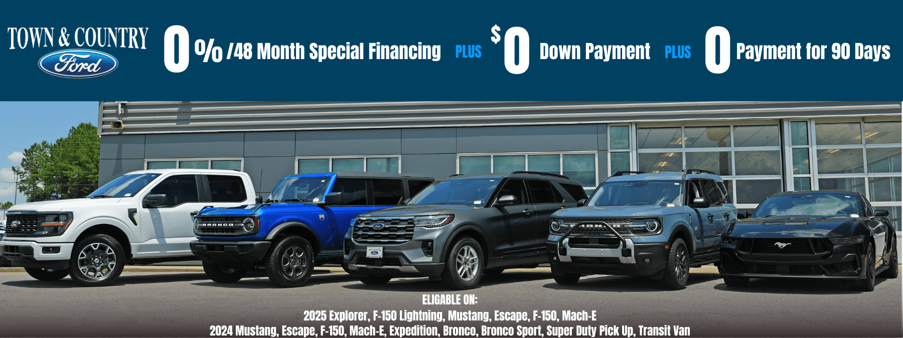 0% APR Specials