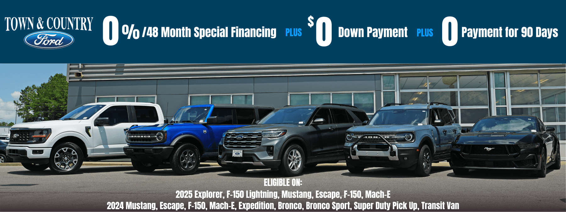 0% APR Specials
