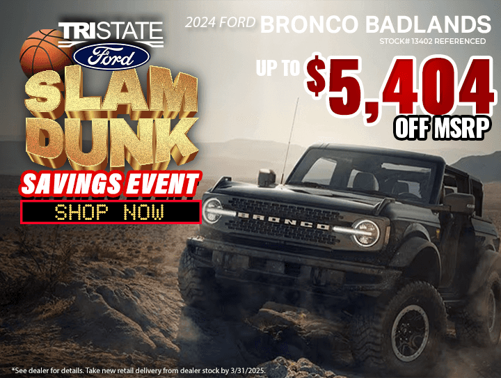 2024 Ford Bronco Balnds