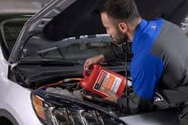 The Works Package Synthetic Blend Oil Change and More