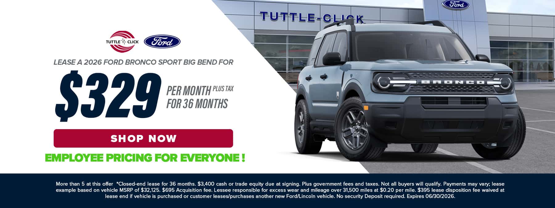 2026 Bronco sport