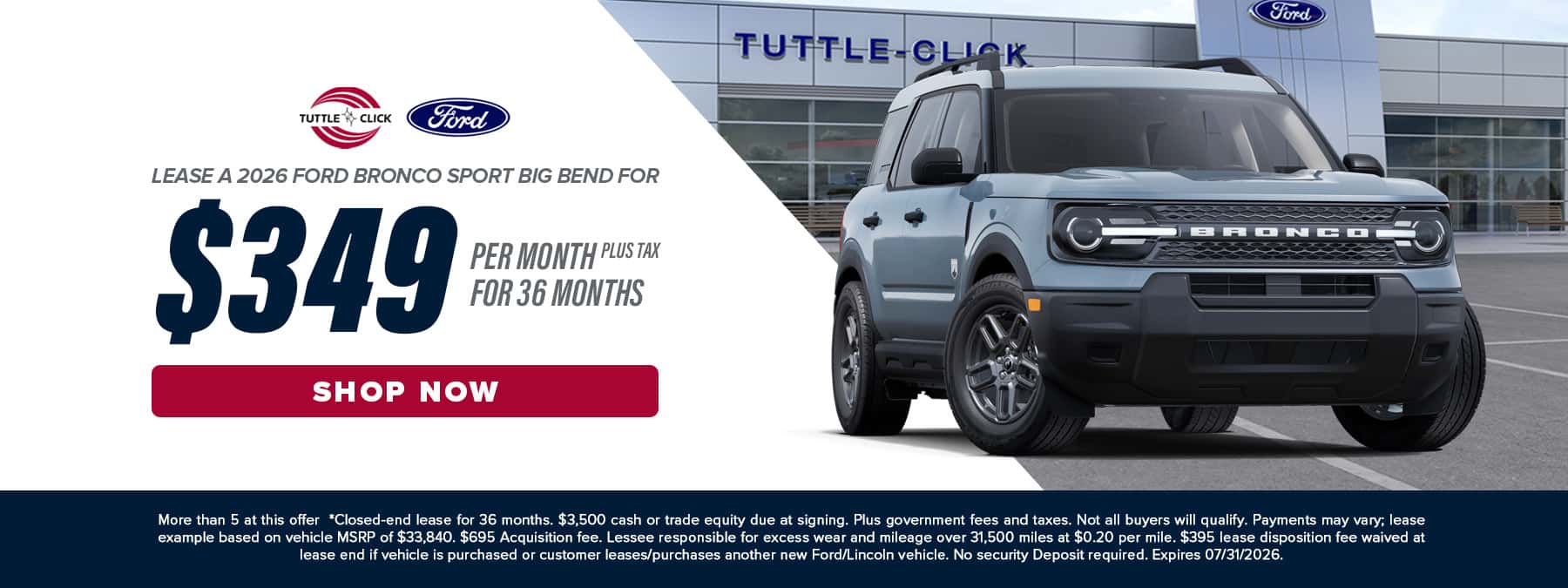 2026 Bronco sport