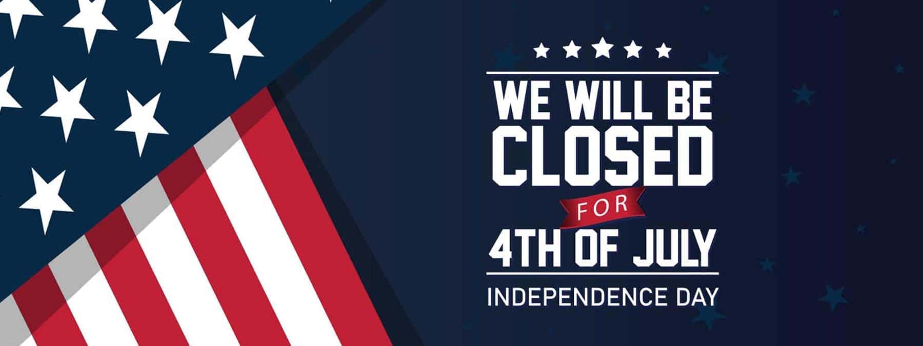 ValuFordMorris-banners Closed 4th of July