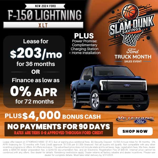 New  2024 Ford F-150 Lightning XLT