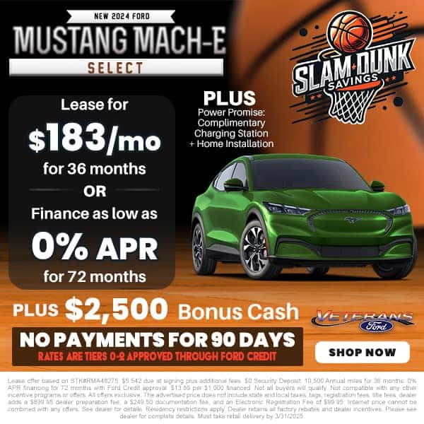 New 2024 Ford Mustang Mach-E Select